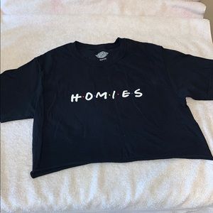 Homies crop top